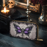 Gothistar Midnight Metamorph Leather Wallet Purse
