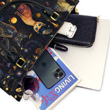 Gothistar Celestial Catspell Leather Bag