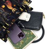 Gothistar Celestial Catspell Leather Bag