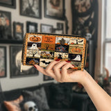 Gothistar Trick Or Treat Leather Wallet Purse