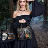 Gothistar Dancing Witches Lady Leather Bag