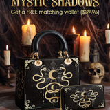 Gothistar Serpentis Nocturne Lady Leather Bag