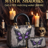 Gothistar Midnight Metamorph Personalized Lady Leather Bag