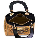 Gothistar Eternal Skull Lady Leather Bag