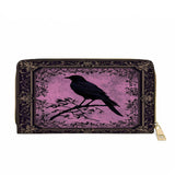 Gothistar The Quiet Watcher Leather Wallet Purse