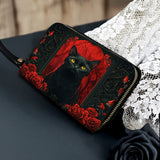 Gothistar Crimson Gaze Leather Wallet Purse