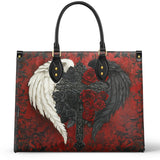 Gothistar Wings Of Fate Leather Bag