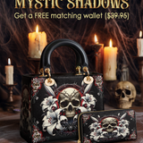Gothistar The Vowed Skull Lady Leather Bag