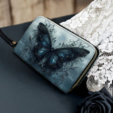 Gothistar Wings of Solace Leather Wallet Purse
