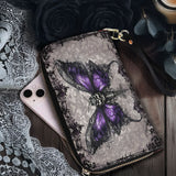Gothistar Midnight Metamorph Leather Wallet Purse