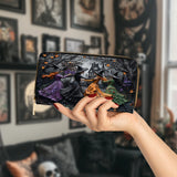 Gothistar Dancing Witches Leather Wallet Purse