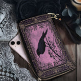 Gothistar The Quiet Watcher Leather Wallet Purse