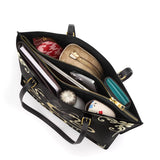 Gothistar Serpentis Nocturne Leather Tote Bag