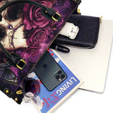 Gothistar Midnight Bloom Leather Bag