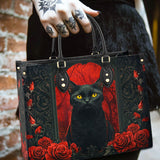 Gothistar Crimson Gaze Leather Bag