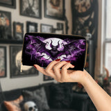 Gothistar Nocturna’s Embrace Leather Wallet Purse