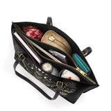 Gothistar Moonwing Enigma Leather Tote Bag