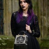 Gothistar Web Of The Unseen Lady Leather Bag