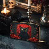 Gothistar Crimson Gaze Leather Wallet Purse