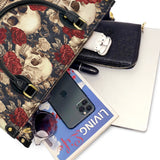 Gothistar Rosarium Of The Dead Leather Bag