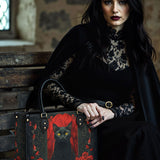 Gothistar Crimson Gaze Leather Bag