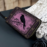 Gothistar The Quiet Watcher Leather Wallet Purse