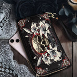 Gothistar The Vowed Skull Leather Wallet Purse