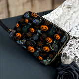 Gothistar Mooncats Mischief Leather Wallet Purse