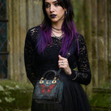Gothistar Crimson Eclipse Lady Leather Bag