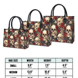 Gothistar Rosarium Of The Dead Leather Bag