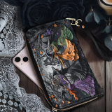Gothistar Dancing Witches Leather Wallet Purse