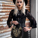 Gothistar Serpentis Nocturne Lady Leather Bag