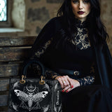 Gothistar Nocturne Flight Personalized Lady Leather Bag