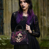 Gothistar Midnight Bloom Leather Bag