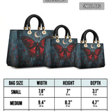 Gothistar Crimson Eclipse Lady Leather Bag