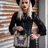 Gothistar Midnight Metamorph Personalized Lady Leather Bag