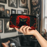 Gothistar Crimson Gaze Leather Wallet Purse