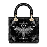 Gothistar Nocturne Flight Personalized Lady Leather Bag