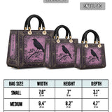 Gothistar The Quiet Watcher Personalized Lady Leather Bag