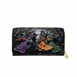 Gothistar Dancing Witches Leather Wallet Purse