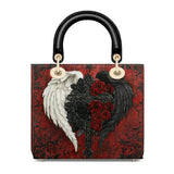 Gothistar Wings Of Fate Lady Leather Bag
