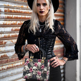 Gothistar Petals & Remains Lady Leather Bag