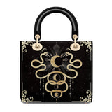 Gothistar Serpentis Nocturne Lady Leather Bag
