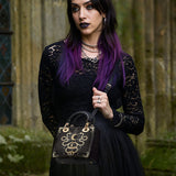 Gothistar Serpentis Nocturne Lady Leather Bag