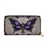 Gothistar Midnight Metamorph Leather Wallet Purse