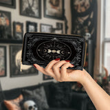 Gothistar Mystic Tide Leather Wallet Purse