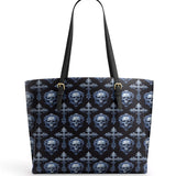 Gothistar The Dark Cross Leather Tote Bag