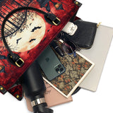 Gothistar Crimson Gate Leather Bag