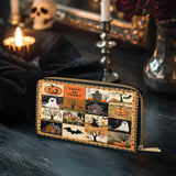 Gothistar Trick Or Treat Leather Wallet Purse