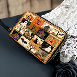 Gothistar Trick Or Treat Leather Wallet Purse